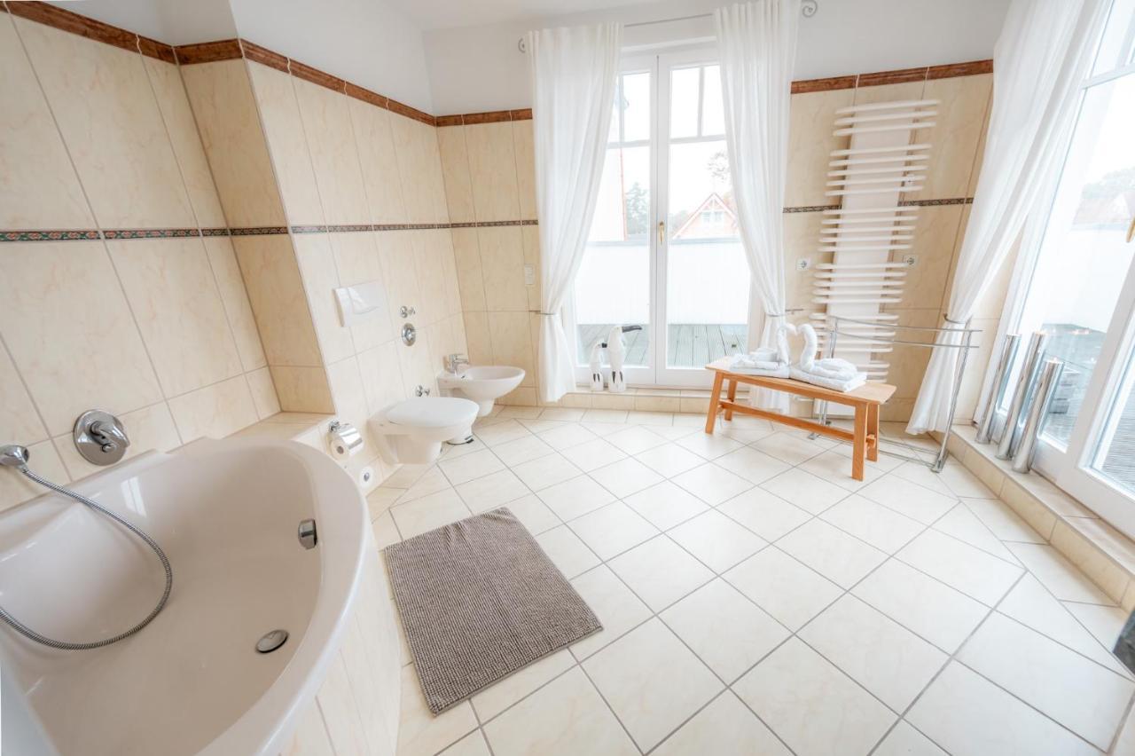 Villa Duene Mit Grosser Sonnenterrasse, Kamin, Wlan Und Tiefgarage Fuer 2-4 Personen Кюлунгсборн Екстер'єр фото